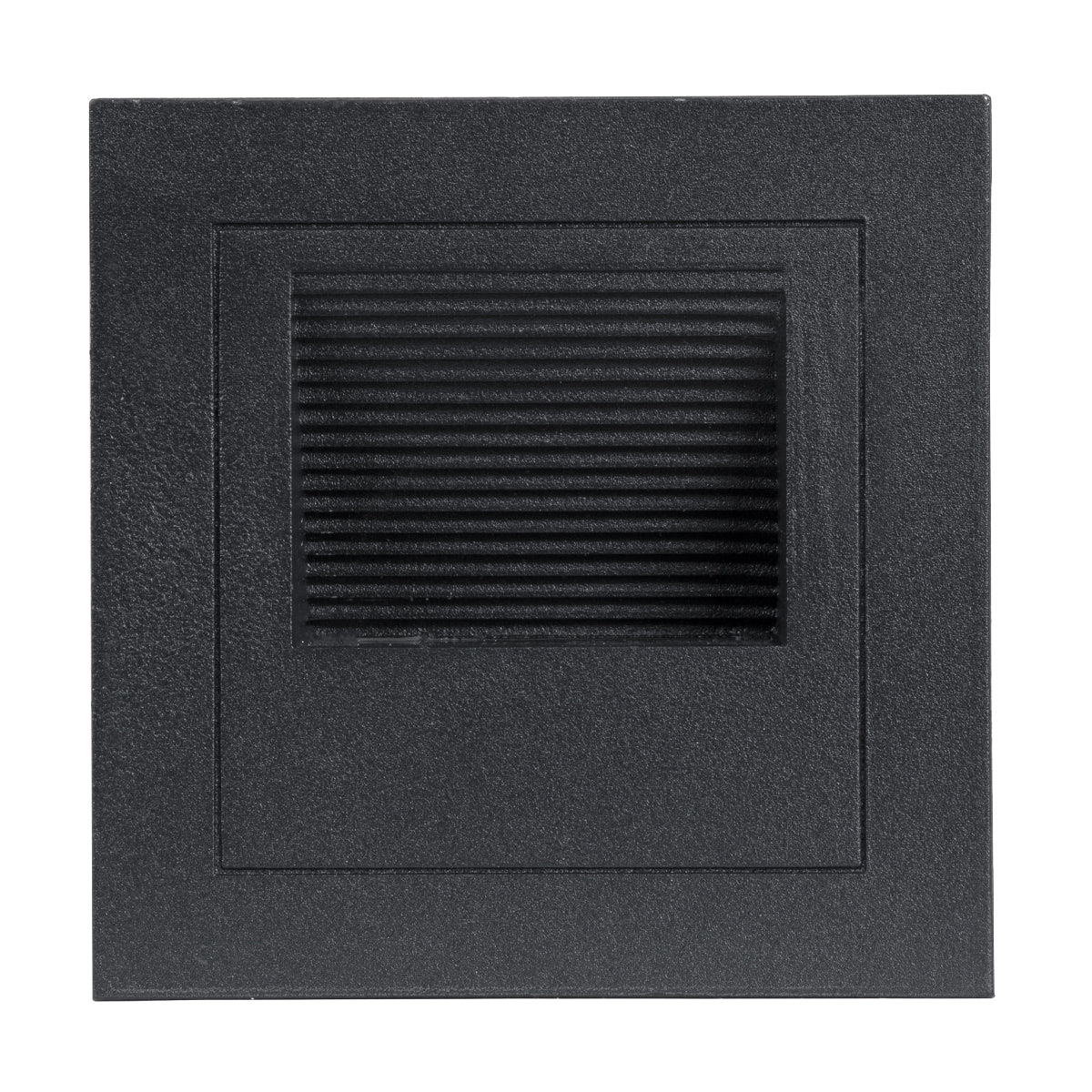GLOBOSTAR® STEP-MINA 90625 Χωνευτό Αρχιτεκτονικό Φωτιστικό Διαδρόμου/Σκαλοπατιού LED 3W 330lm 30° DC 24V Αδιάβροχο IP65 Θερμό Λευκό 2700K Dimmable - Μαύρο - Μ8.3 x Π8.3 x Υ5cm / Q6.6cm - 3 Χρόνια Εγγύηση - ledmania.gr