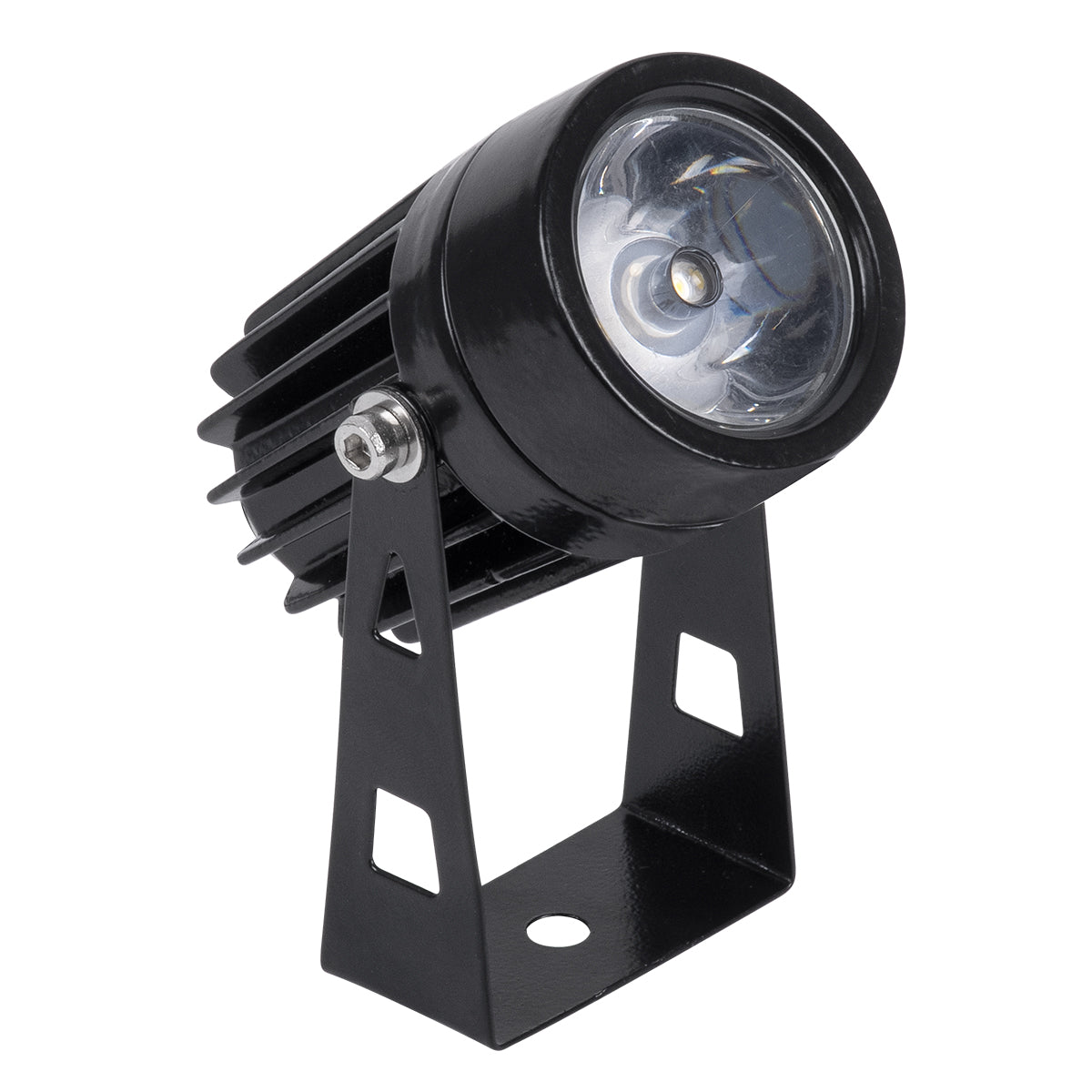 GLOBOSTAR® SPOT-TOLA 90631 Αρχιτεκτονικό Σποτ Φωτισμου LED 1W 110lm 10° DC 24V Αδιάβροχο IP65 Θερμό Λευκό 2700K Dimmable - Γκρι Ανθρακί - Μ5 x Π5 x Υ9cm - 3 Χρόνια Εγγύηση - ledmania.gr