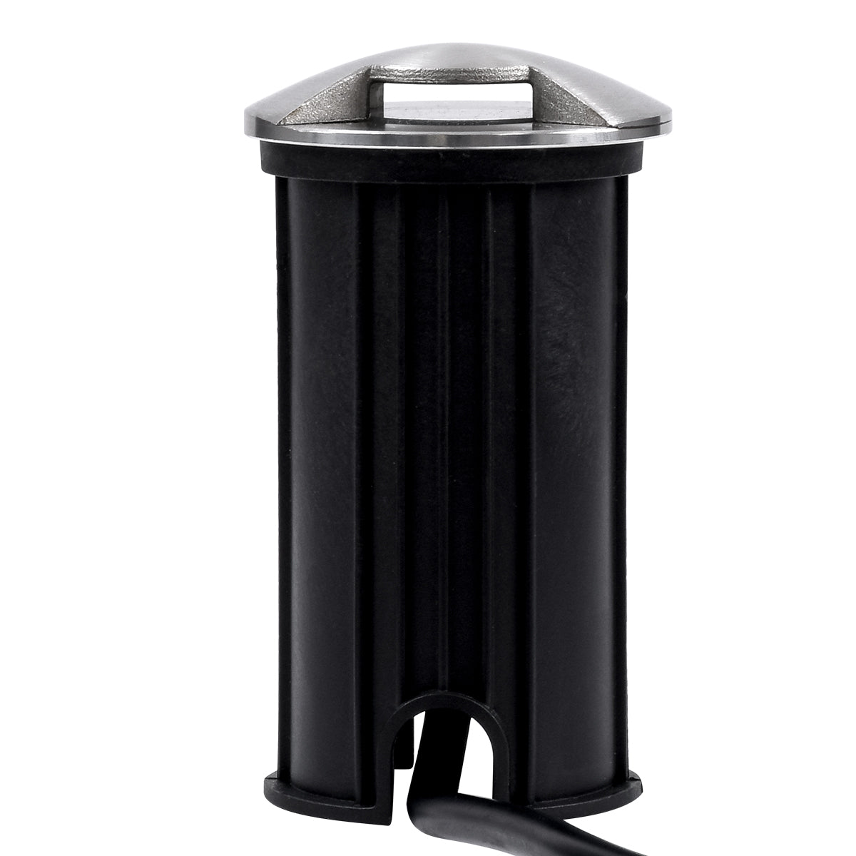 GloboStar® UNDERGROUND-RENA 90662 Χωνευτό Φωτιστικό Σποτ Δαπέδου Two Sided LED 1W 110lm 30° DC 24V Αδιάβροχο IP68 Φ5 x Υ9cm Θερμό Λευκό 3000K - Ανοξείδωτο Ατσάλι - 3 Χρόνια Εγγύηση - ledmania.gr