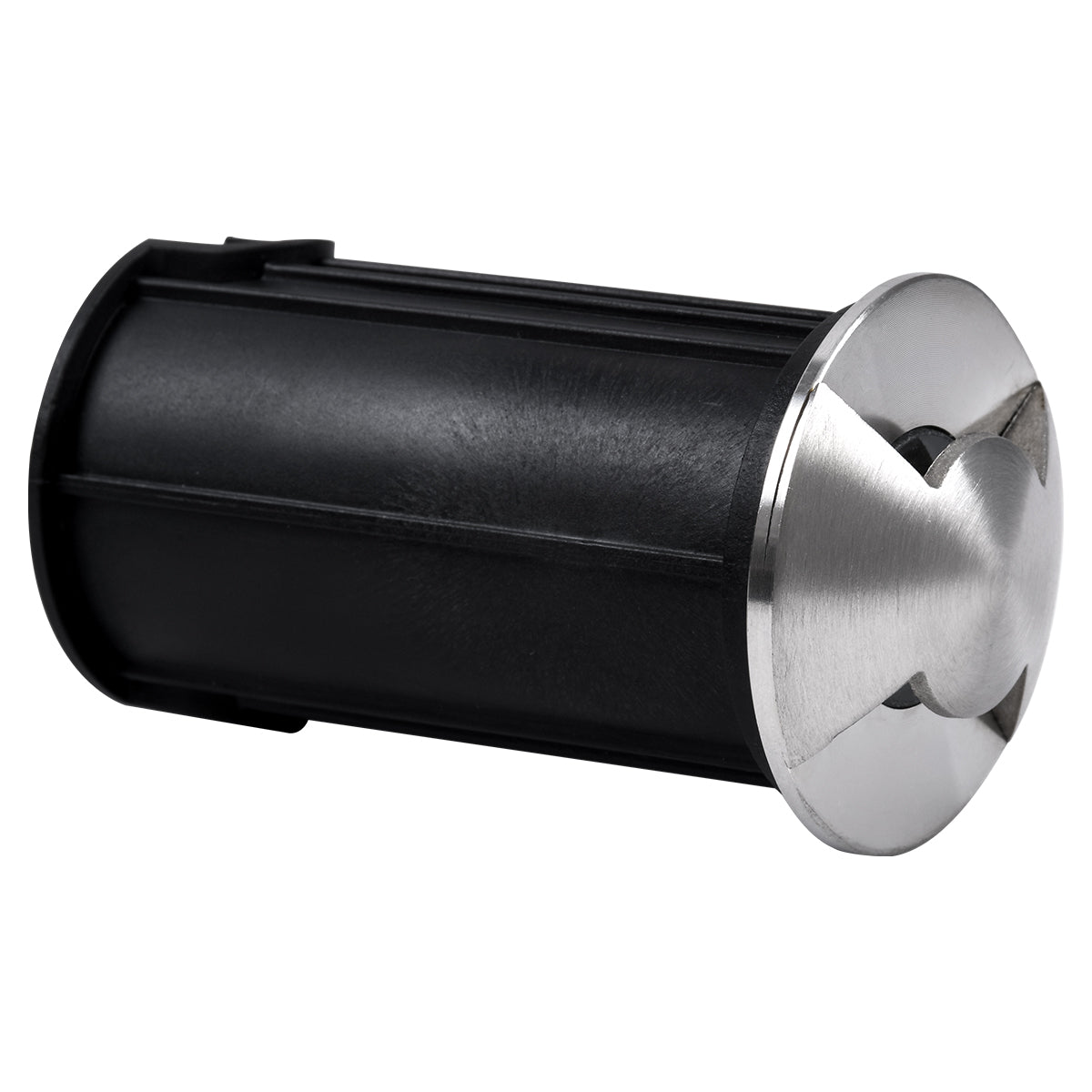 GloboStar® UNDERGROUND-RENA 90662 Χωνευτό Φωτιστικό Σποτ Δαπέδου Two Sided LED 1W 110lm 30° DC 24V Αδιάβροχο IP68 Φ5 x Υ9cm Θερμό Λευκό 3000K - Ανοξείδωτο Ατσάλι - 3 Χρόνια Εγγύηση - ledmania.gr