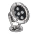 GLOBOSTAR® UNDERWATER-DINA 90676 Υποβρύχιος Προβολέας Σποτ για Σιντριβάνια/Πισίνες LED 6W 660lm 30° DC 24V Αδιάβροχο IP68 Θερμό Λευκό 2700K Dimmable - Ανοξείδωτο Ατσάλι 304 - Μ12 x Π12 x Υ14cm - 3 Χρόνια Εγγύηση - ledmania.gr