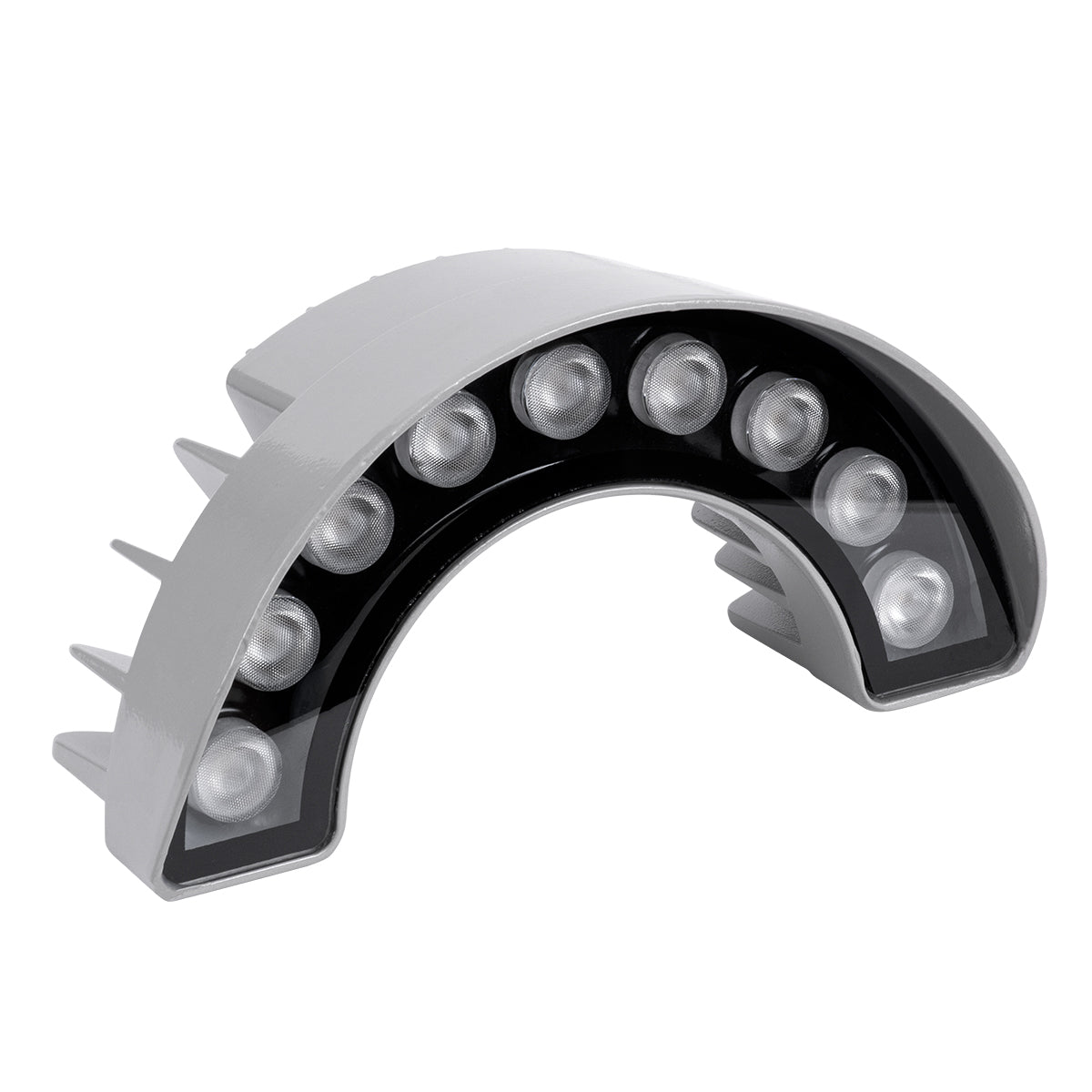 GLOBOSTAR® TREELIGHT-WINA 90680 Κυρτή Μπάρα Φωτισμού Wall Washer για Φυτά - Δέντρα LED 9W 990lm 30° DC 24V Αδιάβροχο IP65 Θερμό Λευκό 2700K Dimmable - Γκρι Ανθρακί - Μ20.5 x Π5.5 x Υ11cm - 3 Χρόνια Εγγύηση - ledmania.gr