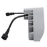 GLOBOSTAR® TREELIGHT-WINA 90681 Κυρτή Μπάρα Φωτισμού Wall Washer για Φυτά - Δέντρα LED 12W 1320lm 30° DC 24V Αδιάβροχο IP65 Θερμό Λευκό 2700K Dimmable - Γκρι Ανθρακί - Μ23.5 x Π7.5 x Υ12cm - 3 Χρόνια Εγγύηση - ledmania.gr