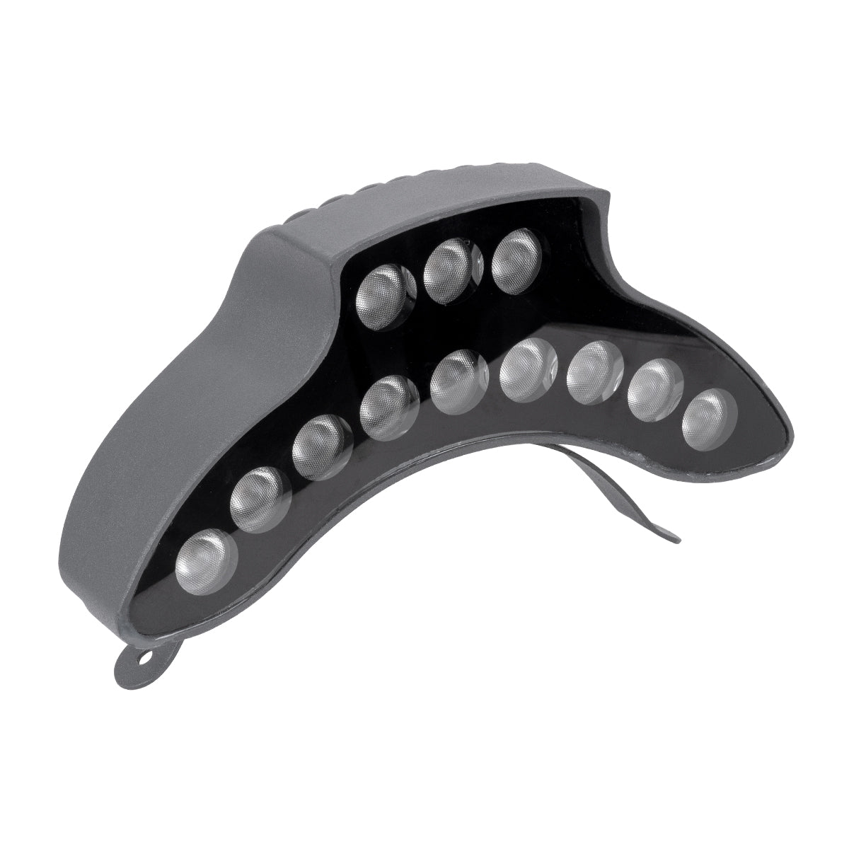 GLOBOSTAR® TREELIGHT-PINA 90683 Κυρτή Μπάρα Φωτισμού Wall Washer για Φυτά - Δέντρα LED 12W 1320lm 30° DC 24V Αδιάβροχο IP65 Θερμό Λευκό 2700K Dimmable - Γκρι Ανθρακί - Μ20.5 x Π5.5 x Υ12cm - 3 Χρόνια Εγγύηση - ledmania.gr