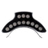 GLOBOSTAR® TREELIGHT-PINA 90683 Κυρτή Μπάρα Φωτισμού Wall Washer για Φυτά - Δέντρα LED 12W 1320lm 30° DC 24V Αδιάβροχο IP65 Θερμό Λευκό 2700K Dimmable - Γκρι Ανθρακί - Μ20.5 x Π5.5 x Υ12cm - 3 Χρόνια Εγγύηση - ledmania.gr