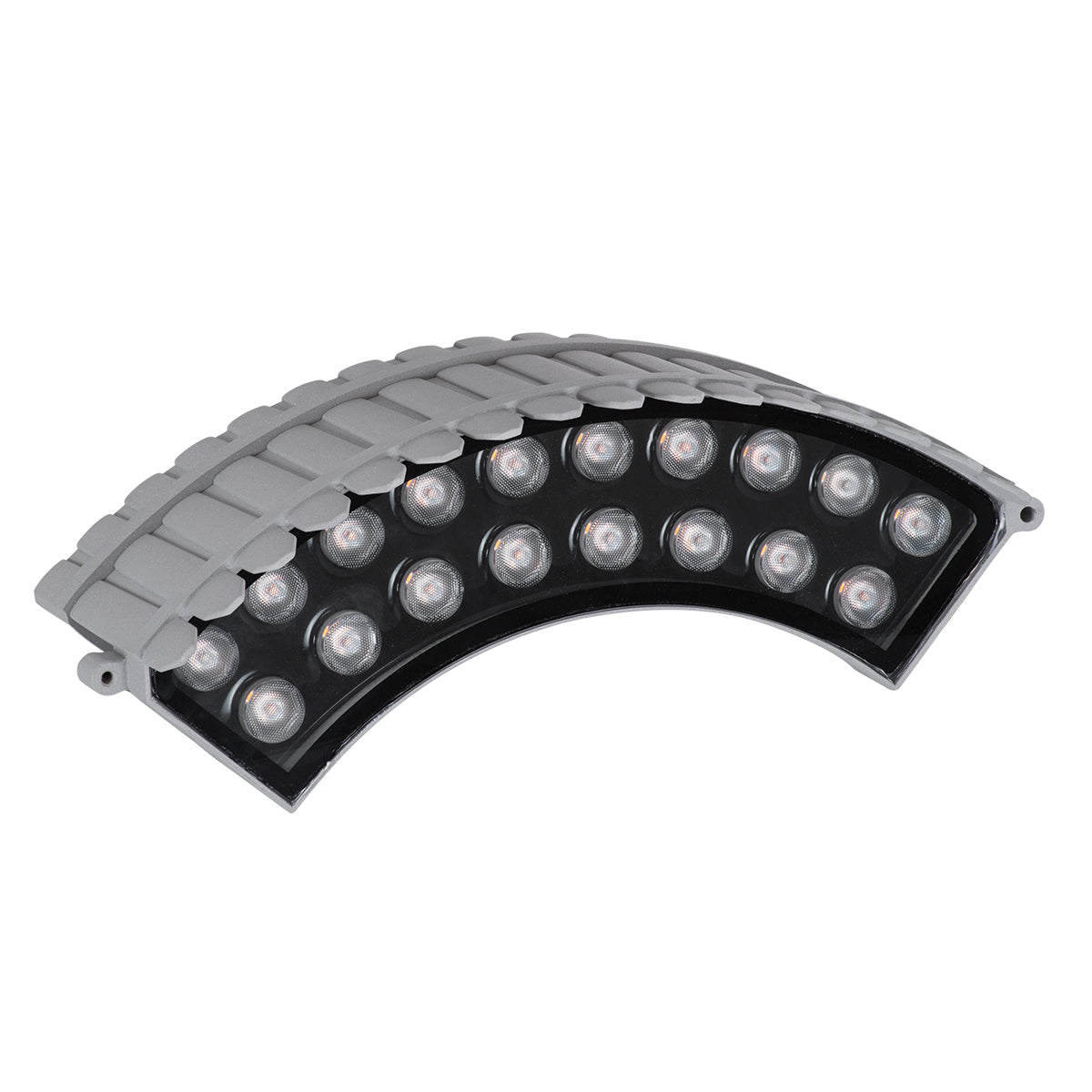 GLOBOSTAR® TREELIGHT-JINA 90697 Κυρτή Μπάρα Φωτισμού Wall Washer για Φυτά - Δέντρα LED 18W 1530lm 10° DC 24V Αδιάβροχο IP65 Πορτοκαλί 2200K Dimmable - Γκρι Ανθρακί - Μ29 x Π11 x Υ10.5cm - 3 Χρόνια Εγγύηση - ledmania.gr