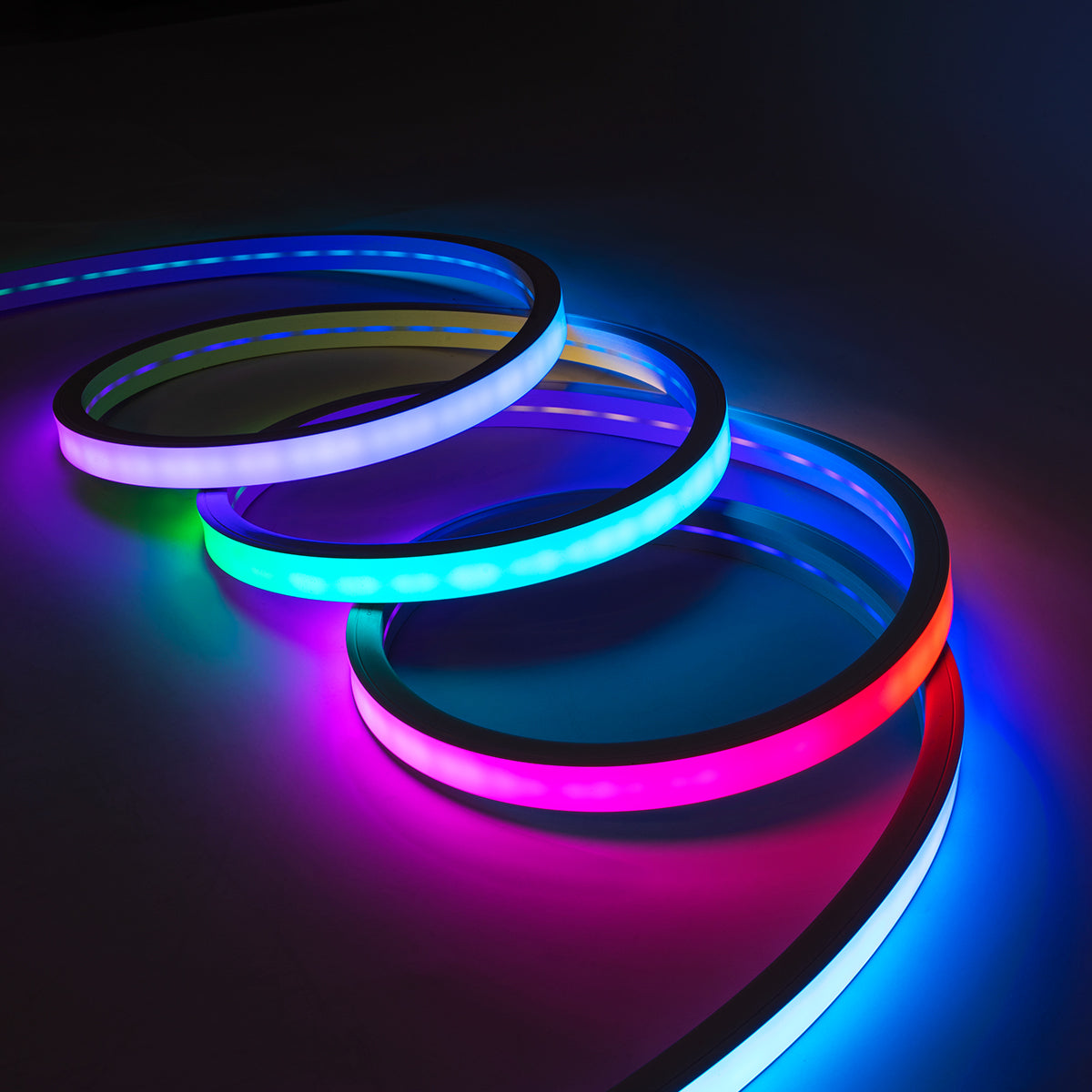 GLOBOSTAR® NEONIO 90754 Ψηφιακή Pixel Addressable Ταινία Neon Flex LED 14.4W/m 864lm/m 90° DC 12V Αδιάβροχο IP67 60 x SMD5050 Chip/m 20 x Pixel/m Πολύχρωμο RGB Dimmable SPI/TTL Protocol IC SM16703P/WS2811/WS2812 - Μ1000 x Π3 x Υ2cm - Ρολό 10 Μέτρων - 2... - ledmania.gr