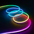 GLOBOSTAR® NEONIO 90755 Ψηφιακή Pixel Addressable Ταινία Neon Flex LED 14.4W/m 864lm/m 180° DC 12V Αδιάβροχο IP67 60 x SMD5050 Chip/m 20 x Pixel/m Πολύχρωμο RGB Dimmable SPI/TTL Protocol IC SM16703P/WS2811/WS2812 - Μ1000 x Π1 x Υ2.3cm - Ρολό 10 Μέτρων ... - ledmania.gr