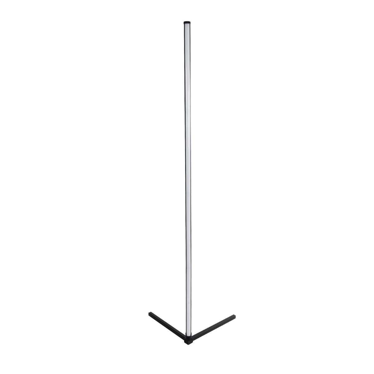 GLOBOSTAR® DIGICOLUMN 90763 Μοντέρνο Επιδαπέδιο Γραμμικό Ψηφιακό Φωτιστικό Digital Pixel Symphony Bar με RF Ασύρματο Χειριστήριο LED 16W 1280lm 180° DC 5V με USB 2.0 IP20 Πολύχρωμο RGB Dimmable - Μαύρο - Φ3 x Υ165cm - 2 Χρόνια Εγγύηση - ledmania.gr