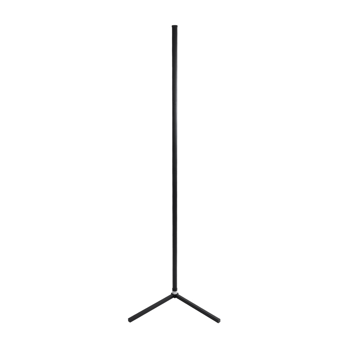 GLOBOSTAR® DIGICOLUMN 90763 Μοντέρνο Επιδαπέδιο Γραμμικό Ψηφιακό Φωτιστικό Digital Pixel Symphony Bar με RF Ασύρματο Χειριστήριο LED 16W 1280lm 180° DC 5V με USB 2.0 IP20 Πολύχρωμο RGB Dimmable - Μαύρο - Φ3 x Υ165cm - 2 Χρόνια Εγγύηση - ledmania.gr