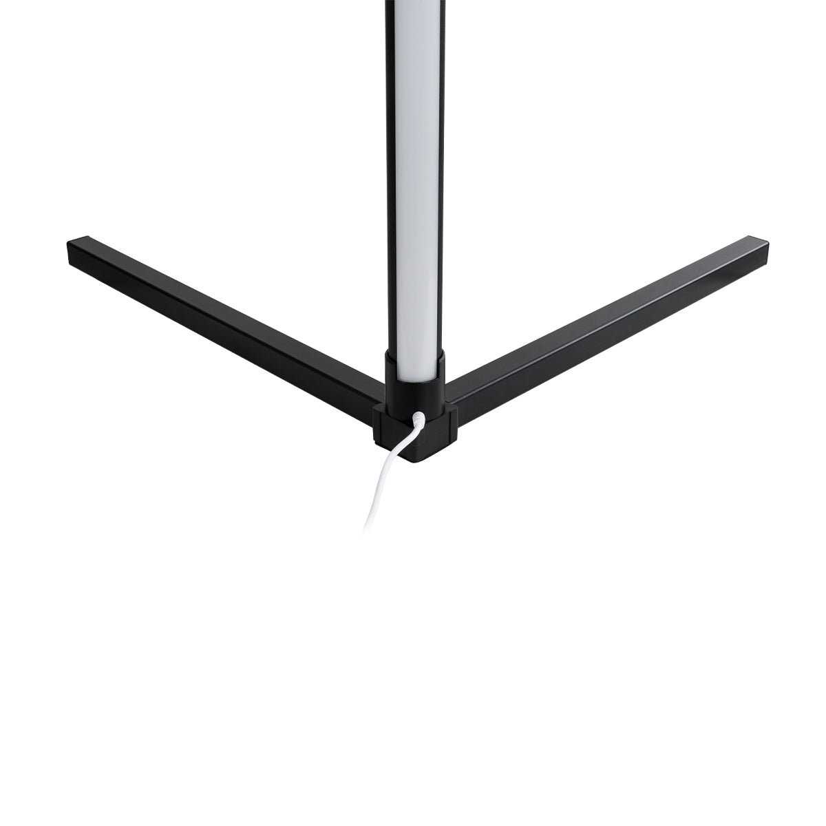 GLOBOSTAR® DIGICOLUMN 90763 Μοντέρνο Επιδαπέδιο Γραμμικό Ψηφιακό Φωτιστικό Digital Pixel Symphony Bar με RF Ασύρματο Χειριστήριο LED 16W 1280lm 180° DC 5V με USB 2.0 IP20 Πολύχρωμο RGB Dimmable - Μαύρο - Φ3 x Υ165cm - 2 Χρόνια Εγγύηση - ledmania.gr