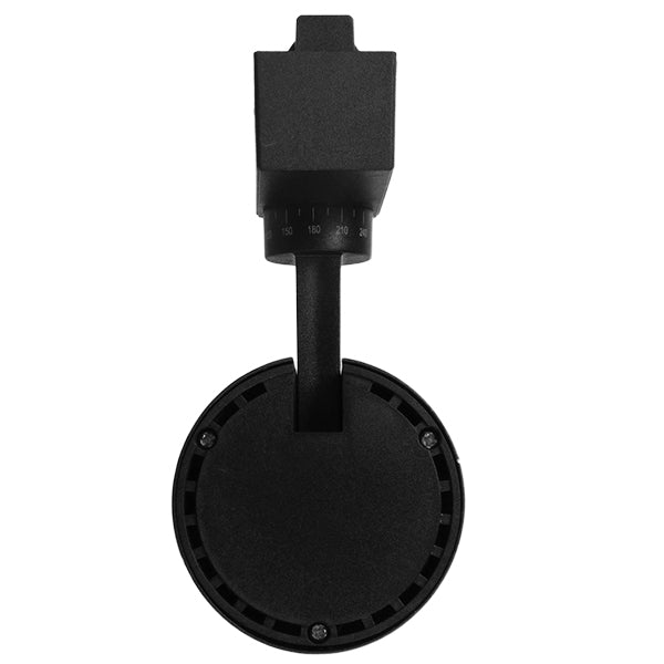 Globostar 60817 Μονοφασικό Bridgelux COB LED Μάυρο Φωτιστικό Σποτ Ράγας 30W 230V 3600lm 30° Θερμό Λευκό 3000k - ledmania.gr