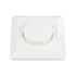 GloboStar® 999-0006 Ροοστάτης Dimmer Τοίχου LED AC100-240V 400W IP20 Μ8.4 x Π8.4 x Υ4.5cm - ledmania.gr