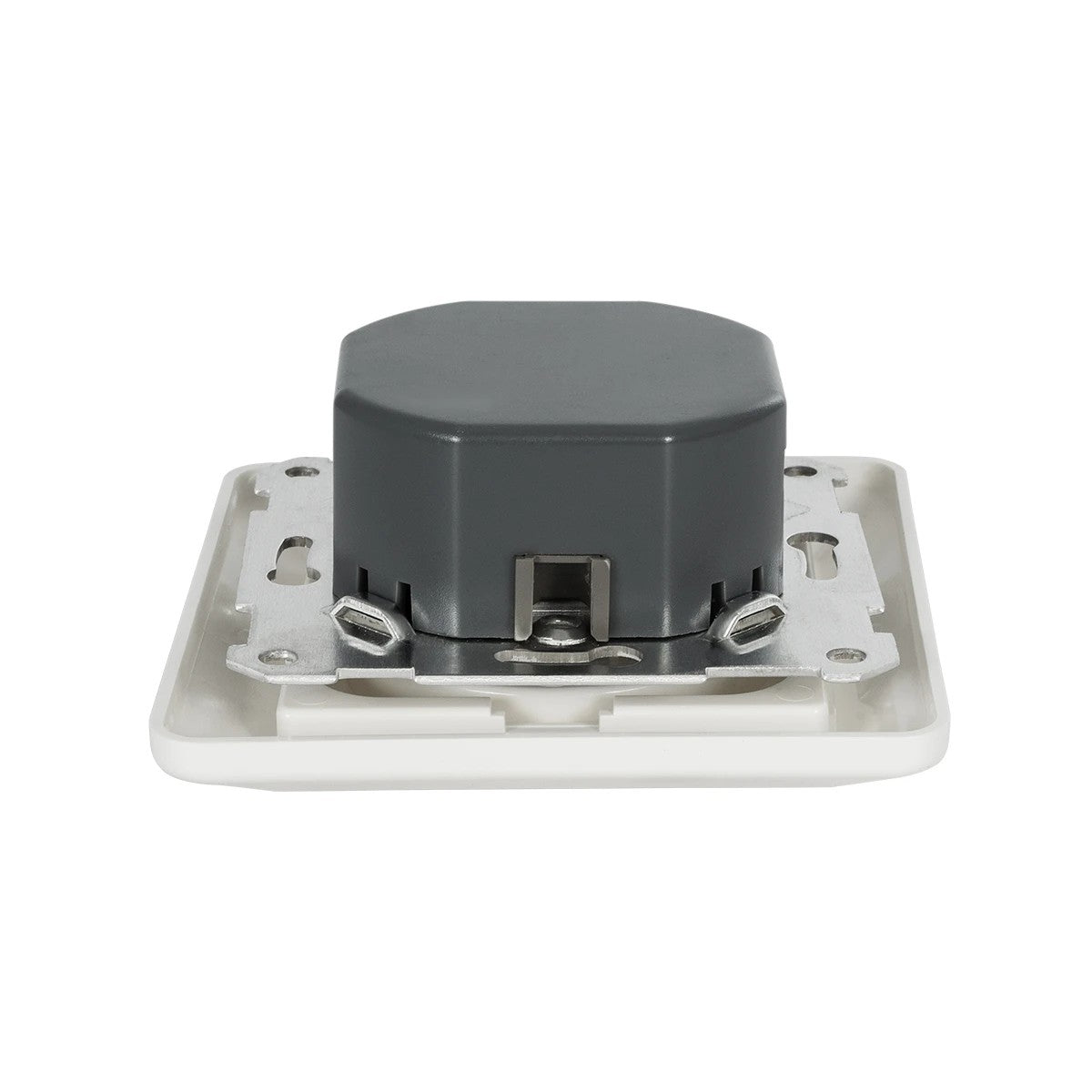 GloboStar® 999-0006 Ροοστάτης Dimmer Τοίχου LED AC100-240V 400W IP20 Μ8.4 x Π8.4 x Υ4.5cm - ledmania.gr