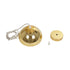 GLOBOSTAR® CRISTIN 999-0037 Μοντέρνο Κρεμαστό Φωτιστικό Οροφής με Ντουί 1 x G4 AC 220-240V IP20 - Χρυσό - Μ18 x Π18 x Υ13cm - ledmania.gr