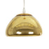 GLOBOSTAR® CRISTIN 999-0037 Μοντέρνο Κρεμαστό Φωτιστικό Οροφής με Ντουί 1 x G4 AC 220-240V IP20 - Χρυσό - Μ18 x Π18 x Υ13cm - ledmania.gr
