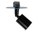GloboStar® SARA 999-0058 Χωνευτό Φωτιστικό Οροφής Σποτ Μονόφωτο 1 x E27 IP20 Μαύρο Μέταλλο - Μ8,5 x Π8,5 x Υ11cm