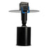 GloboStar® SARA 999-0058 Χωνευτό Φωτιστικό Οροφής Σποτ Μονόφωτο 1 x E27 IP20 Μαύρο Μέταλλο - Μ8,5 x Π8,5 x Υ11cm