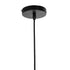 GLOBOSTAR® MARGI 999-0229 Vintage Κρεμαστό Φωτιστικό Οροφής με Ντουί 1 x E27 AC 220-240V IP20 - Μαύρο & Χρυσό - Μ26 x Π26 x Υ14cm