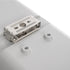 GLOBOSTAR® VIGAS 999-0250 Γραμμικό Βιομηχανικό Φωτιστικό Σκαφάκι Tri-Proof με Μεταλλικά Clips για 2 x Λάμπες T8 G13 90cm Τύπου Φθορίου LED Τροφοδοσίας Ενός Άκρου 120° AC 220-240V Αδιάβροχο IP65 - Γκρι με Διάφανο Κάλυμμα Πλαστικό PC - Μ100 x Π15 x Υ10cm
