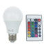 LED SMD E27 A60 8W IR RGB+3.000K 230V AC 650LM RA80 30000H 270° - ledmania.gr