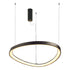 ΚΡΕΜΑΣΤΟ Φ/Σ LED 73W CCT 5800LM HARMONY ΜΑΥΡΟ ΑΛΟΥΜΙΝΙΟ IP20 D80XH120CM - ledmania.gr