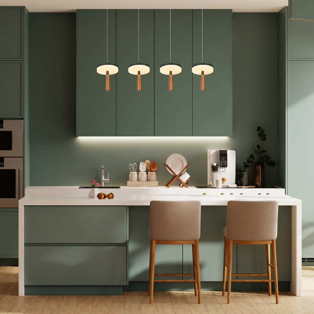 ASIAN-ΦΩΤΙΣΤΙΚΟ ΚΡΕΜΑΣΤΟ 4ΦΩΤΟ ΑΜΜΩΔΕΣ ΜΑΥΡΟ ΑΛΟΥΜΙΝΙΟΥ LED SMD 42W CCT 2730LM IP20 965X164X1500MM