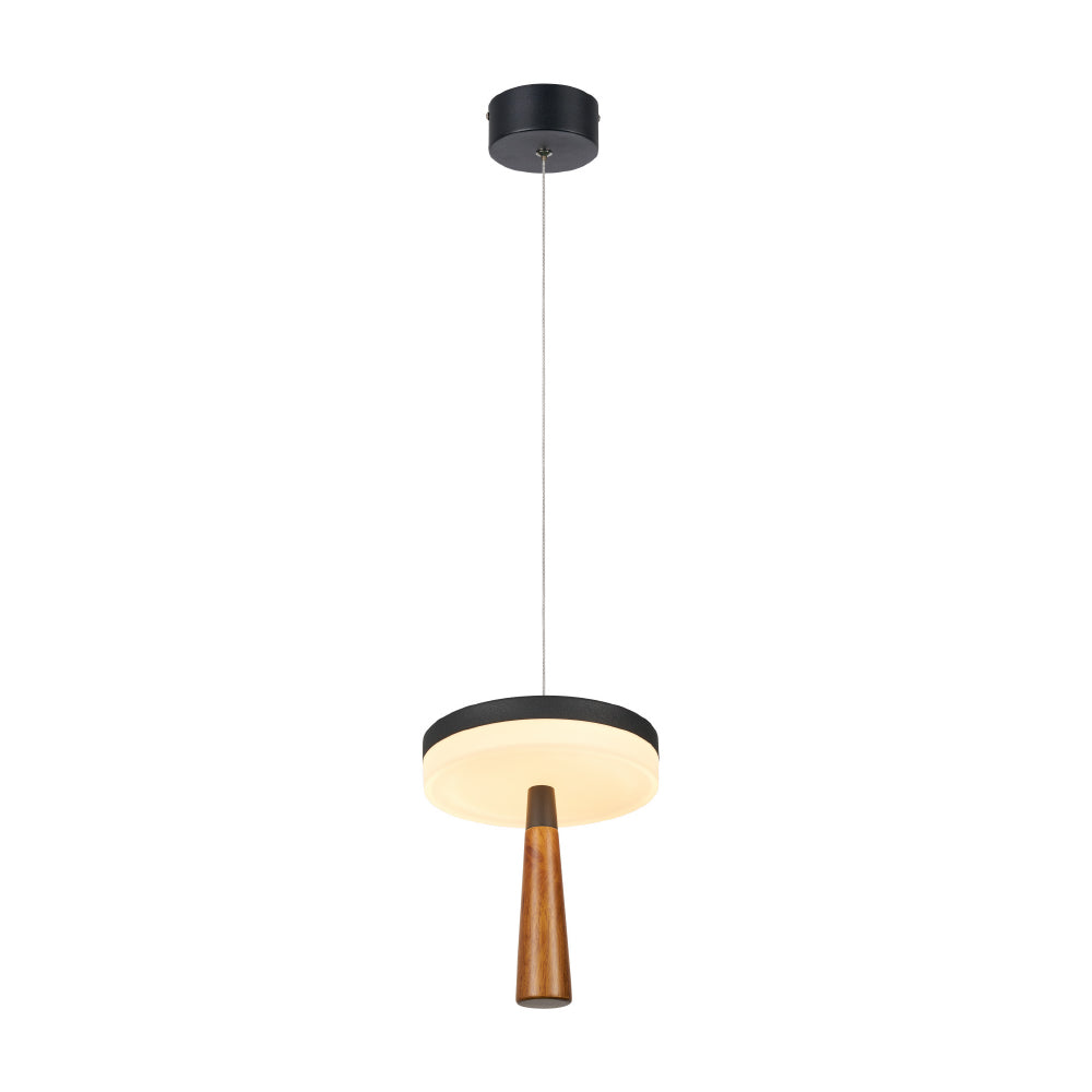 ASIAN-ΦΩΤΙΣΤΙΚΟ ΚΡΕΜΑΣΤΟ ΑΜΜΩΔΕΣ ΜΑΥΡΟ ΑΛΟΥΜΙΝΙΟΥ LED SMD 11W CCT 715LM IP20 Φ164X1500MM