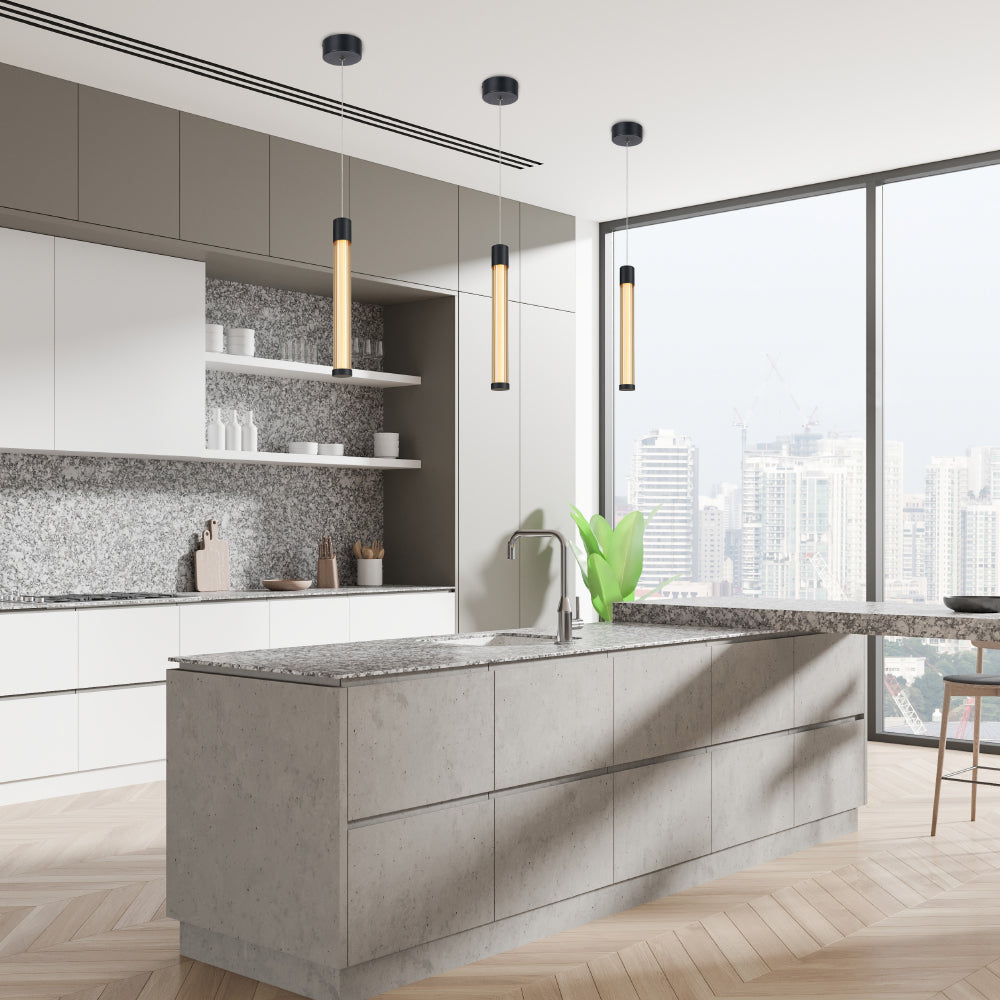 CANDELERA-ΦΩΤΙΣΤΙΚΟ ΚΡΕΜΑΣΤΟ ΑΜΜΩΔΕΣ ΜΑΥΡΟ ΑΛΟΥΜΙΝΙΟΥ LED SMD 7W CCT 490LM IP20 85X1500MM