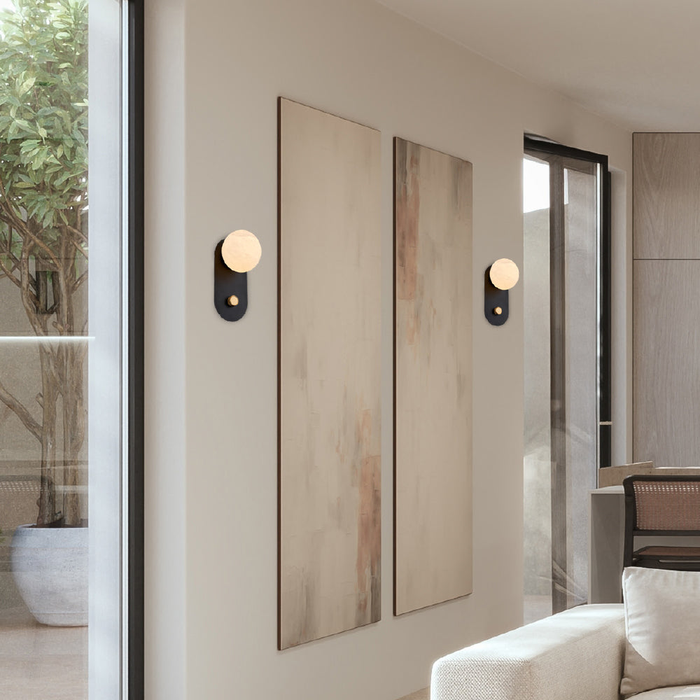 MARBELLA-ΦΩΤΙΣΤΙΚΟ ΕΠΙΤΟΙΧΟ ΑΜΜΩΔΕΣ ΜΑΥΡΟ ΑΛΟΥΜΙΝΙΟΥ LED SMD 11W DIM 2700K 715LM IP20 140X182X300MM