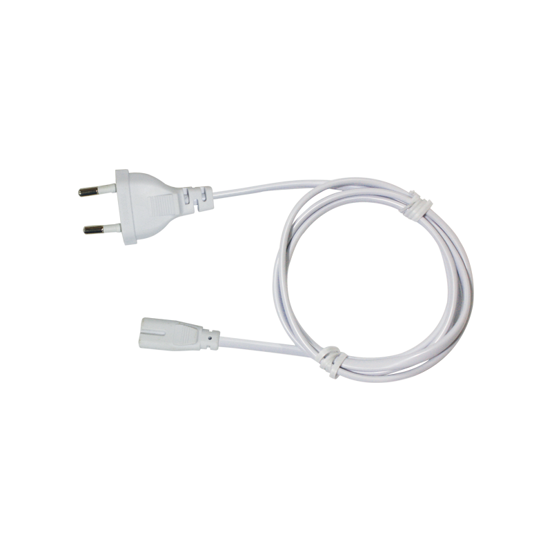 POWER SUPPLY CABLE 1.2m WITH 2PIN PLUG FOR DAPO 0.5mm² - ledmania.gr