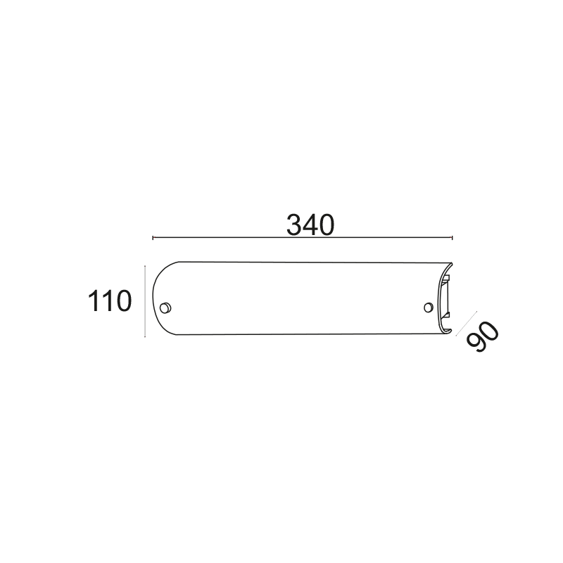 ΑΠΛΙΚΑ 2X40W E14 11X9X35cm MAN - ledmania.gr