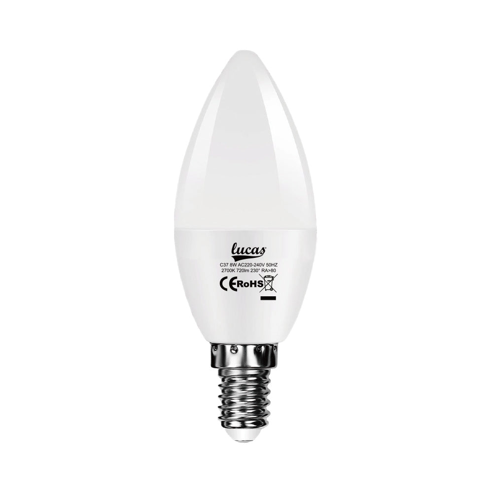 Κερί LED Ε14 10w 230V 6400Κ-1 τεμ.