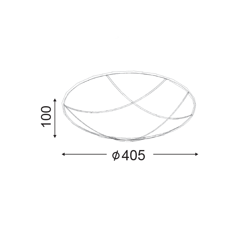 ΠΛΑΦΟΝΙΕΡΑ ΜΕΤΑΛΛΙΚΗ ΜΑΥΡΟ - ΧΡΥΣΟ Φ40CM 3XE27 MINOS - ledmania.gr