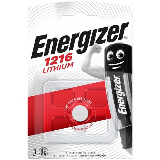 Energizer Μπαταρία Λιθίου CR1216 3V 1BL