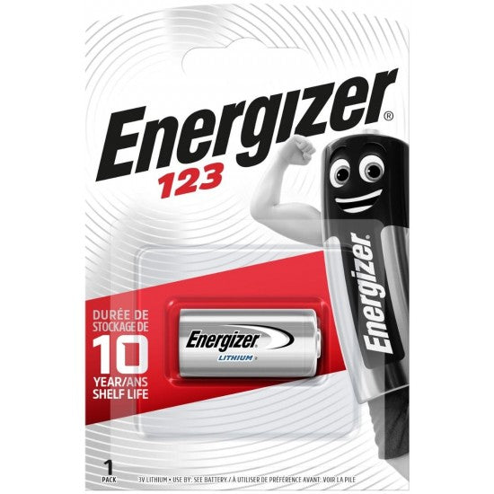 Energizer Μπαταρία Λιθίου CR123A 1BL