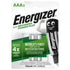 Energizer Power Plus Επαναφορτιζόμενη LR03 AAA 700mAh 2BL