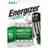 Energizer Power Plus Επαναφορτιζόμενη LR03 AAA 700mAh 4BL