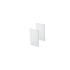 SET OF METAL END CAPS FOR PROFILE P210, 2 PCS WITHOUT SCREW HOLES - ledmania.gr