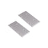 SET OF METAL END CAPS FOR P49N, 2 PCS WITHOUT HOLE - ledmania.gr