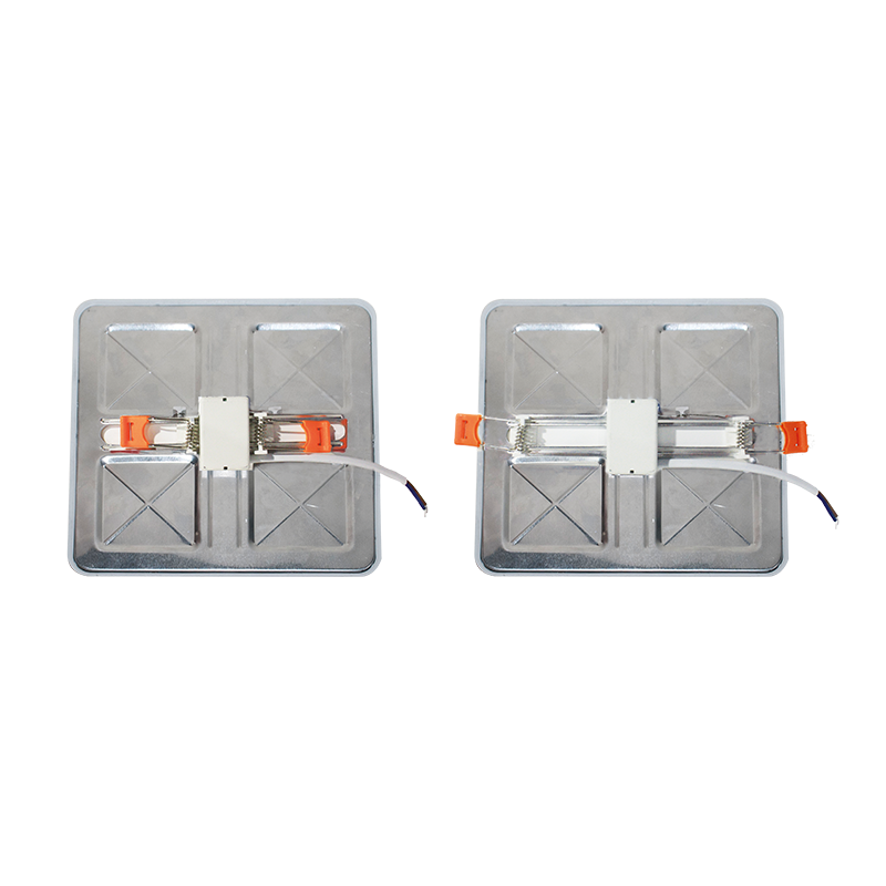 FLEXIBLE W SQUARE LED SLIM PANEL 19W 3000K 1480Lm 230V Φ50-210 120° Ra80 - ledmania.gr