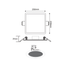 FLEXIBLE W SQUARE LED SLIM PANEL 19W 6000K 1520Lm 230V Φ50-210 120° Ra80 - ledmania.gr