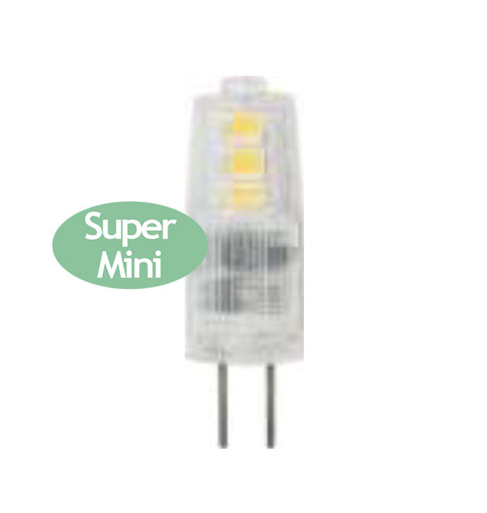 G4 MINI PLASTIC LED 1.5W 6000K 12V AC/DC 170LM 2835SMD Ra80