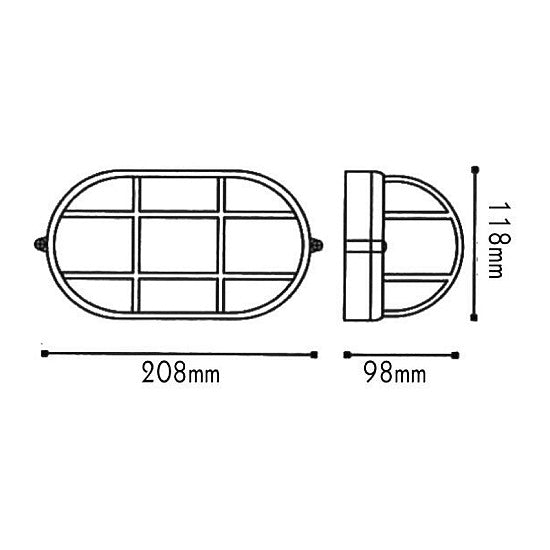 ΧΕΛΩΝΑ Ε27 208mm ΧΡΥΣΟ ΜΑΥΡΟ ΜΕ ΠΛΕΓΜΑ - ledmania.gr