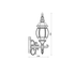 ΦΑΝΑΡΙ ΙΣΤΟΥ ΜΑΥΡΗ ΙΡ44 Ε27 max.60W  RAL C0026 - ledmania.gr
