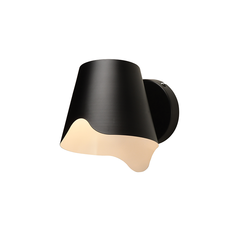 ^ΕΠΙΤΟΙΧΟ Φ/Σ 1ΧΕ27 ΜΑΥΡΟ ΜΕΤΑΛΛΙΚΟ 21Χ17Χ20CM MONET - ledmania.gr