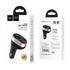 HOCO Car charger - Z29 3.1A 2 x USB with LED display, black