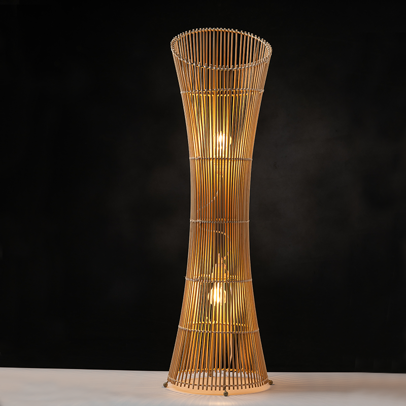 ΕΠΙΔΑΠΕΔΙΟ Φ/Σ 2ΧΕ27 ΜΠΑΜΠΟΥ D29.5XH1180CM ΣΥΜΗ - ledmania.gr