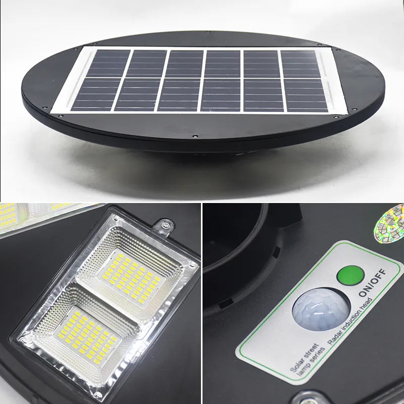 High Efficiency Solar UFO Garden Light 800W All in One Solar Power StreetLight