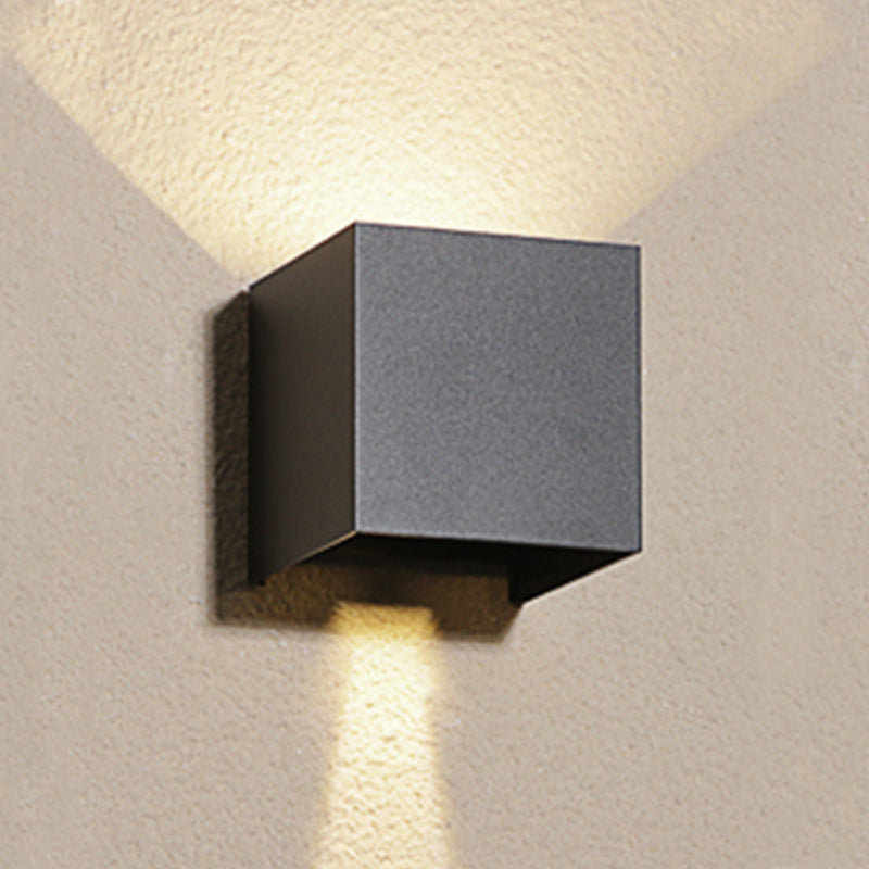 LED COB WALL LUMINAIRE 6W 435LM 0-120° 230VAC 3.000K DARK GREY CRI80 IP54 30.000HRS - ledmania.gr